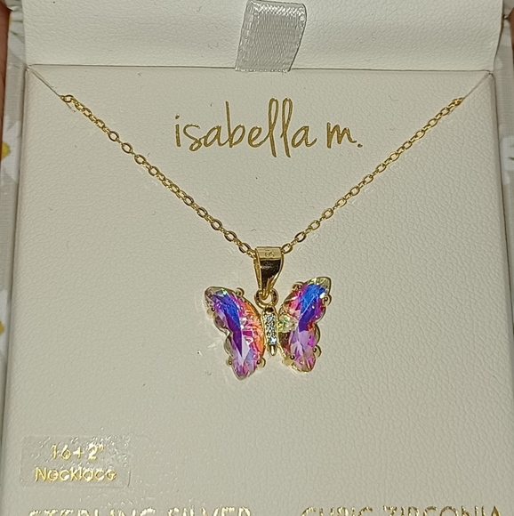 Isabella M Sterling Silver Gp Cubic 